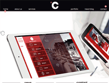 Tablet Screenshot of chillcreativeco.com